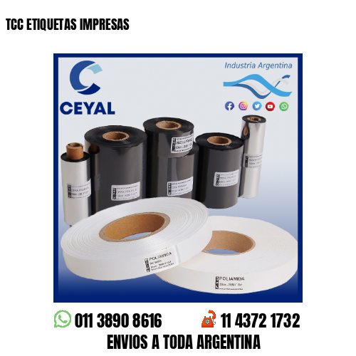 TCC ETIQUETAS IMPRESAS