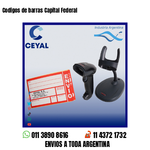 Codigos de barras Capital Federal
