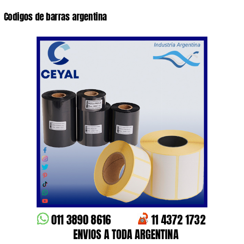 Codigos de barras argentina
