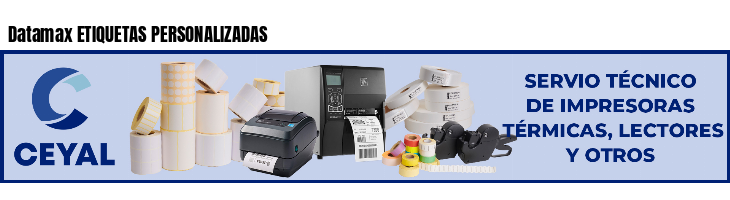 Datamax ETIQUETAS PERSONALIZADAS