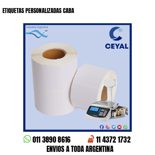 ETIQUETAS PERSONALIZADAS CABA