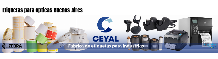 Etiquetas para opticas Buenos Aires