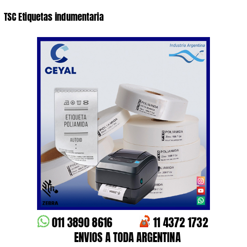 TSC Etiquetas indumentaria