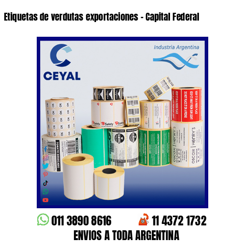 Etiquetas de verdutas exportaciones – Capital Federal