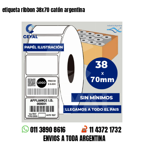 etiqueta ribbon 38×70 catón argentina