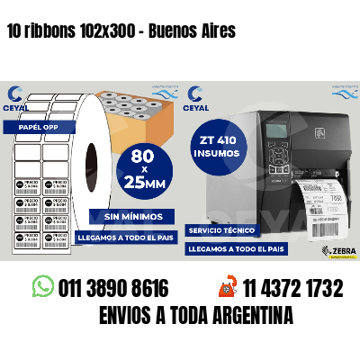 10 ribbons 102x300 - Buenos Aires