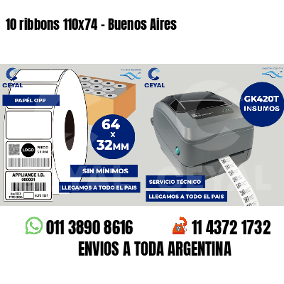 10 ribbons 110x74 - Buenos Aires