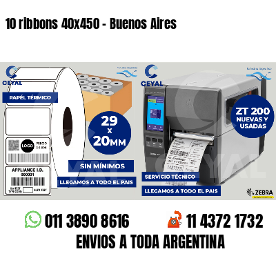 10 ribbons 40x450 - Buenos Aires