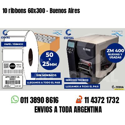 10 ribbons 60x300 - Buenos Aires