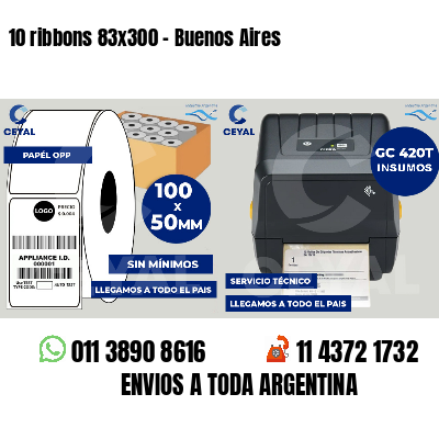 10 ribbons 83x300 - Buenos Aires