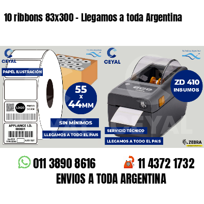 10 ribbons 83x300 - Llegamos a toda Argentina