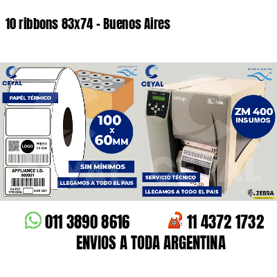 10 ribbons 83x74 - Buenos Aires