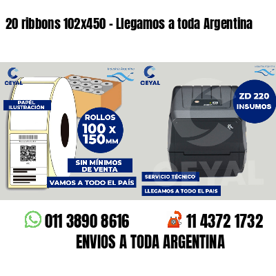20 ribbons 102x450 - Llegamos a toda Argentina