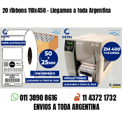 20 ribbons 110x450 - Llegamos a toda Argentina
