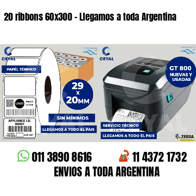 20 ribbons 60x300 - Llegamos a toda Argentina