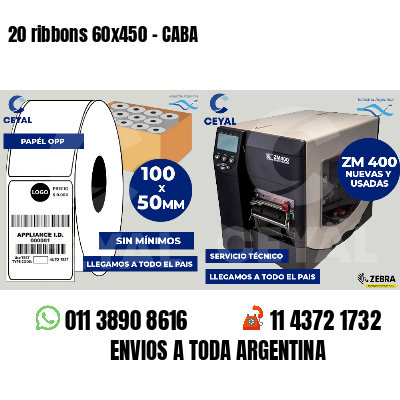 20 ribbons 60x450 - CABA