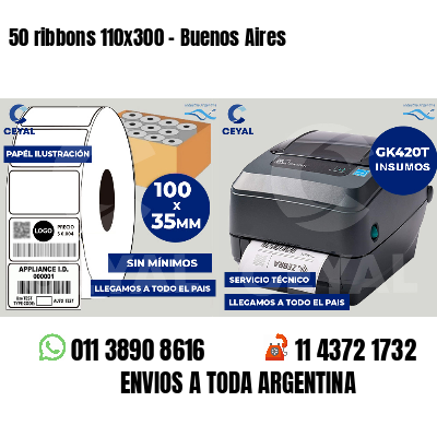 50 ribbons 110x300 - Buenos Aires