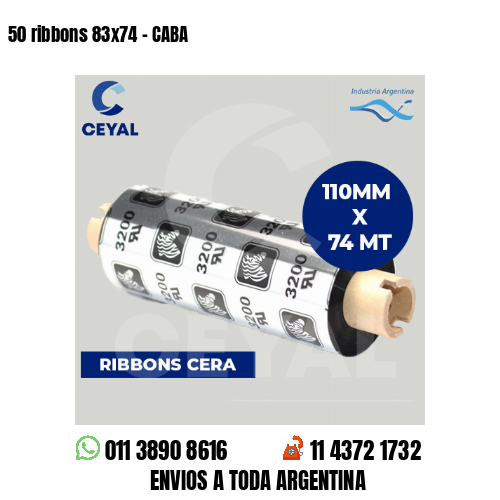 50 ribbons 83×74 – CABA