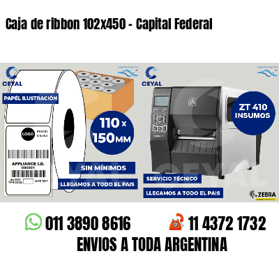 Caja de ribbon 102x450 - Capital Federal