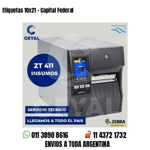 Etiquetas 10×21 – Capital Federal