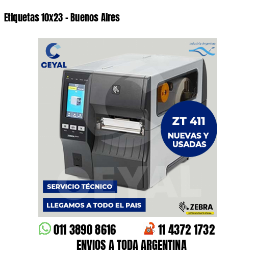 Etiquetas 10×23 – Buenos Aires