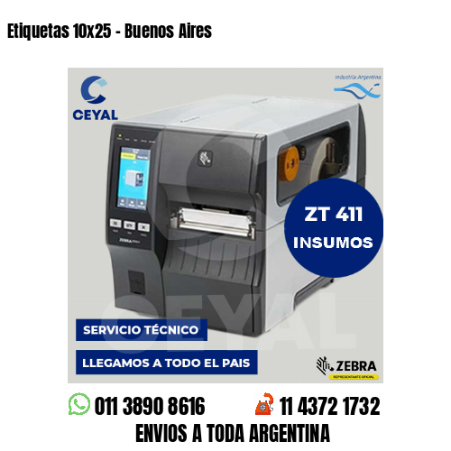 Etiquetas 10×25 – Buenos Aires