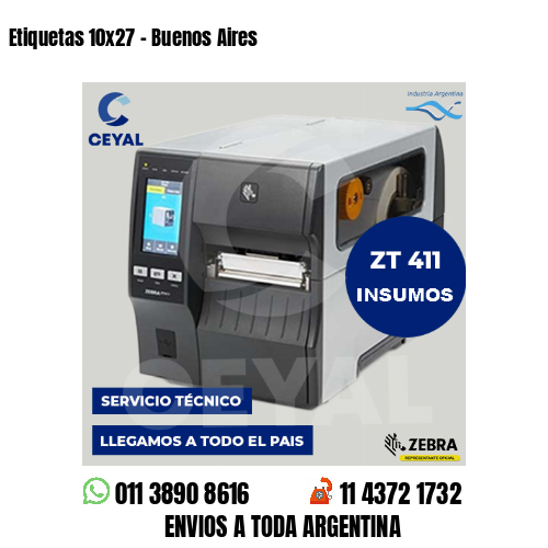 Etiquetas 10×27 – Buenos Aires