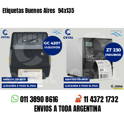 Etiquetas Buenos Aires 94x135