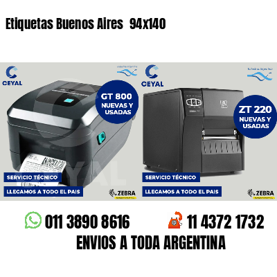 Etiquetas Buenos Aires  94x140