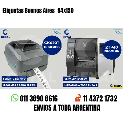 Etiquetas Buenos Aires  94x150