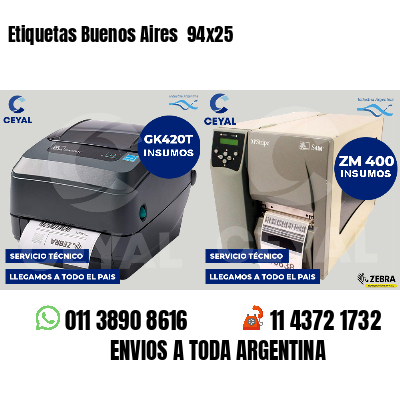 Etiquetas Buenos Aires  94x25