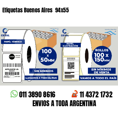 Etiquetas Buenos Aires  94x55