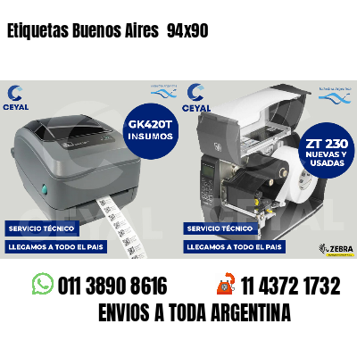 Etiquetas Buenos Aires  94x90
