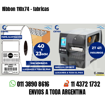 Ribbon 110x74 - fabricas