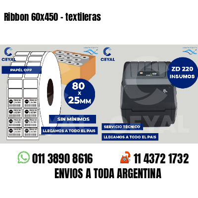 Ribbon 60x450 - textileras