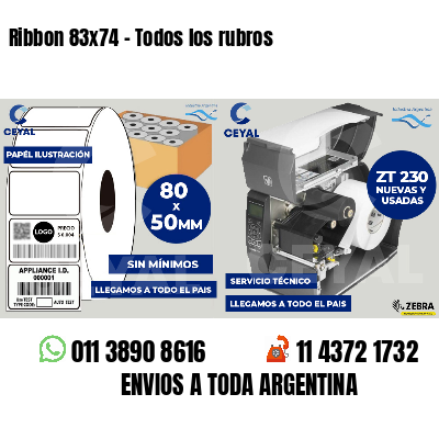 Ribbon 83x74 - Todos los rubros