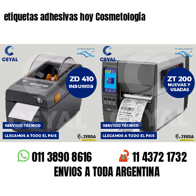 etiquetas adhesivas hoy Cosmetología