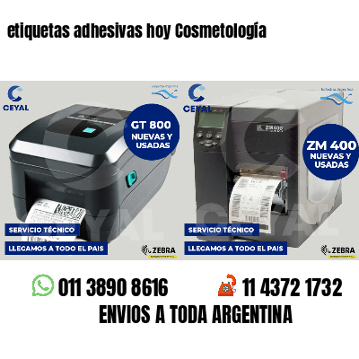 etiquetas adhesivas hoy Cosmetología