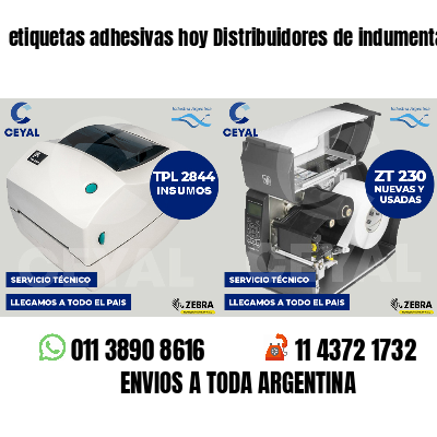 etiquetas adhesivas hoy Distribuidores de indumentaria