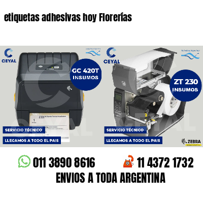 etiquetas adhesivas hoy Florerías