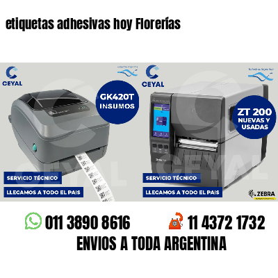 etiquetas adhesivas hoy Florerías