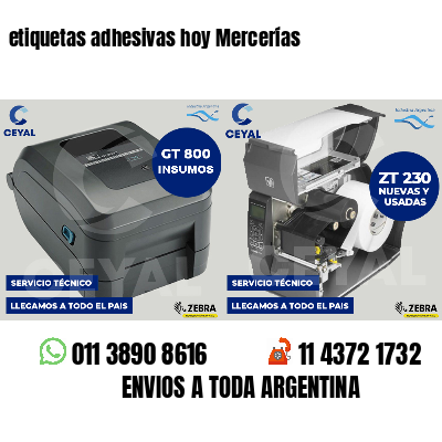 etiquetas adhesivas hoy Mercerías