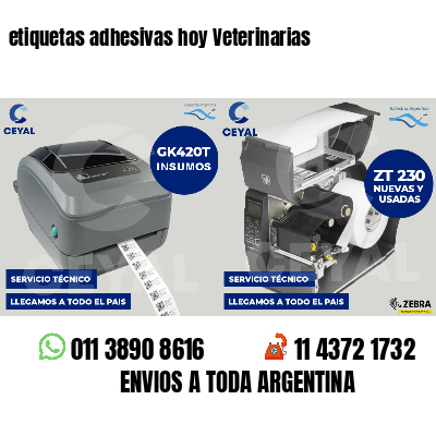 etiquetas adhesivas hoy Veterinarias