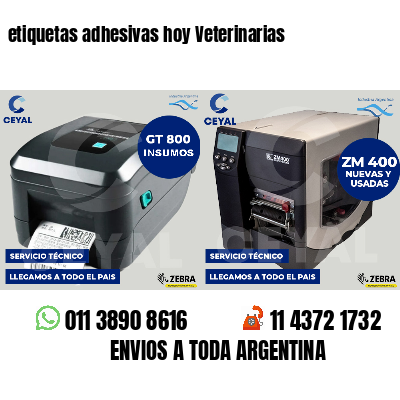 etiquetas adhesivas hoy Veterinarias