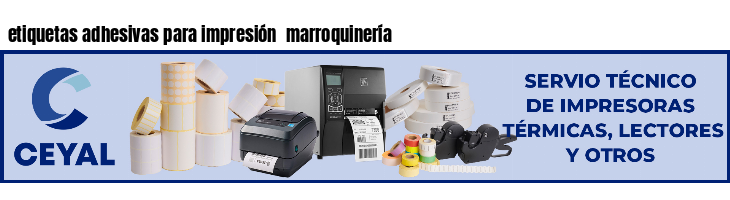 etiquetas adhesivas para impresión  marroquinería