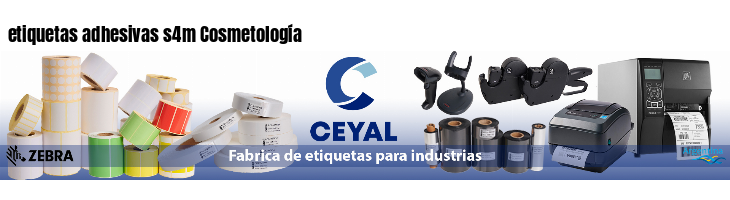 etiquetas adhesivas s4m Cosmetología