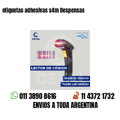etiquetas adhesivas s4m Despensas