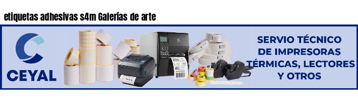 etiquetas adhesivas s4m Galerías de arte