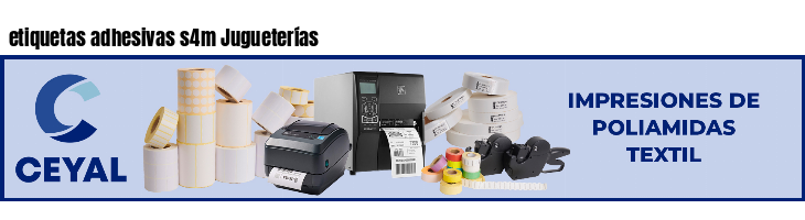 etiquetas adhesivas s4m Jugueterías