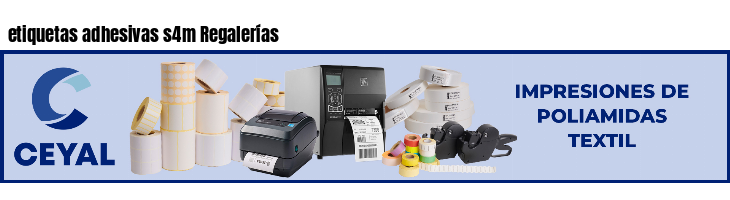 etiquetas adhesivas s4m Regalerías